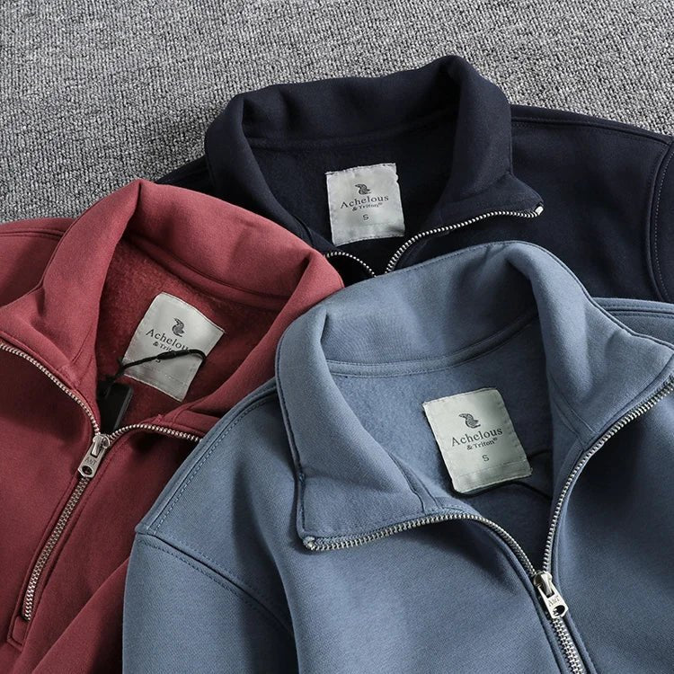 Sudadera con Capucha y Cremallera Emperor Sport