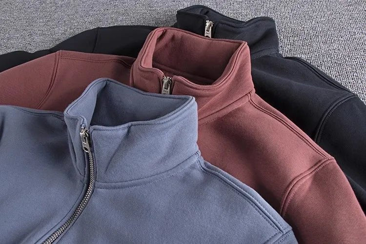Sudadera con Capucha y Cremallera Emperor Sport