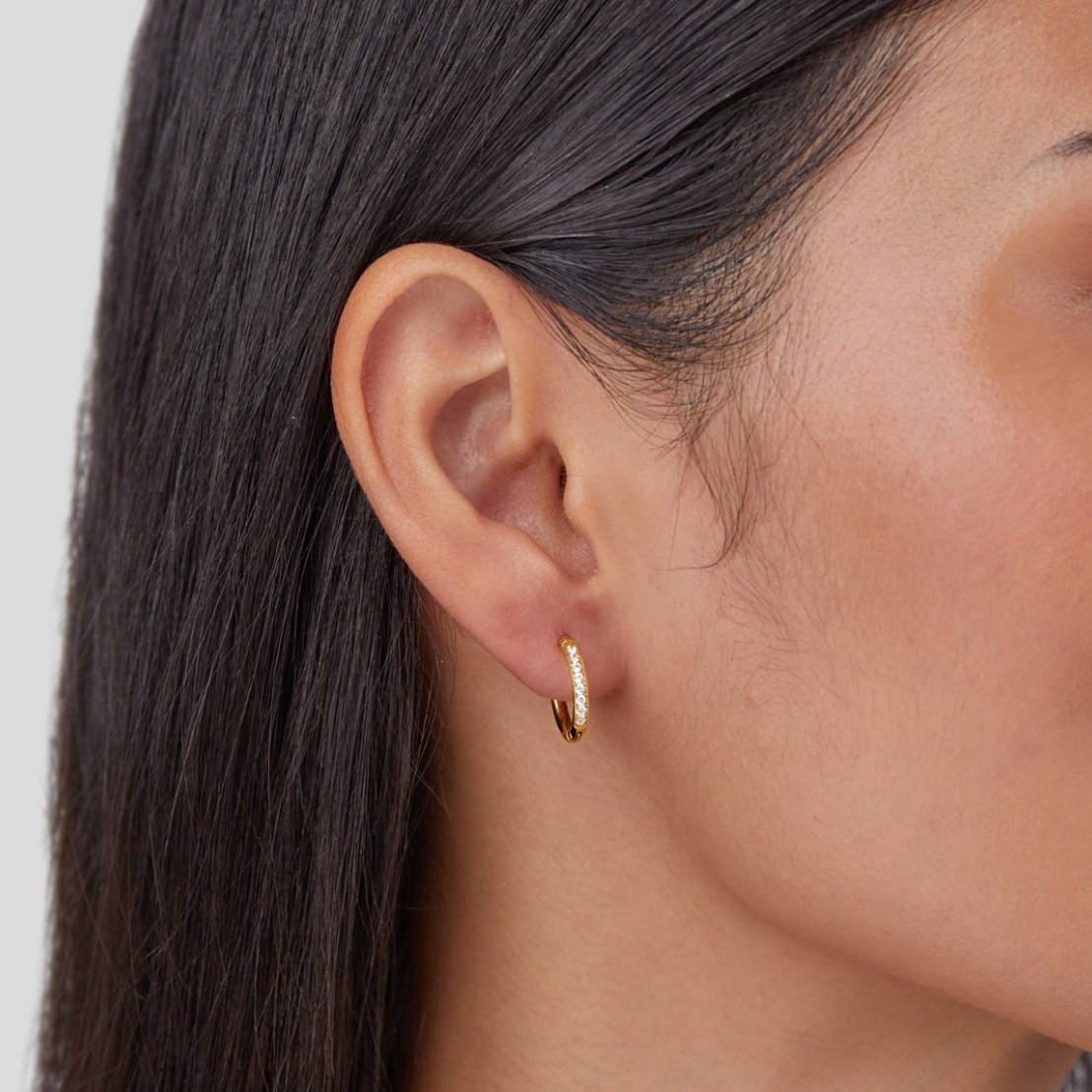 | BOUCLES D’OREILLES CERCHIO ÉTERNITÉ