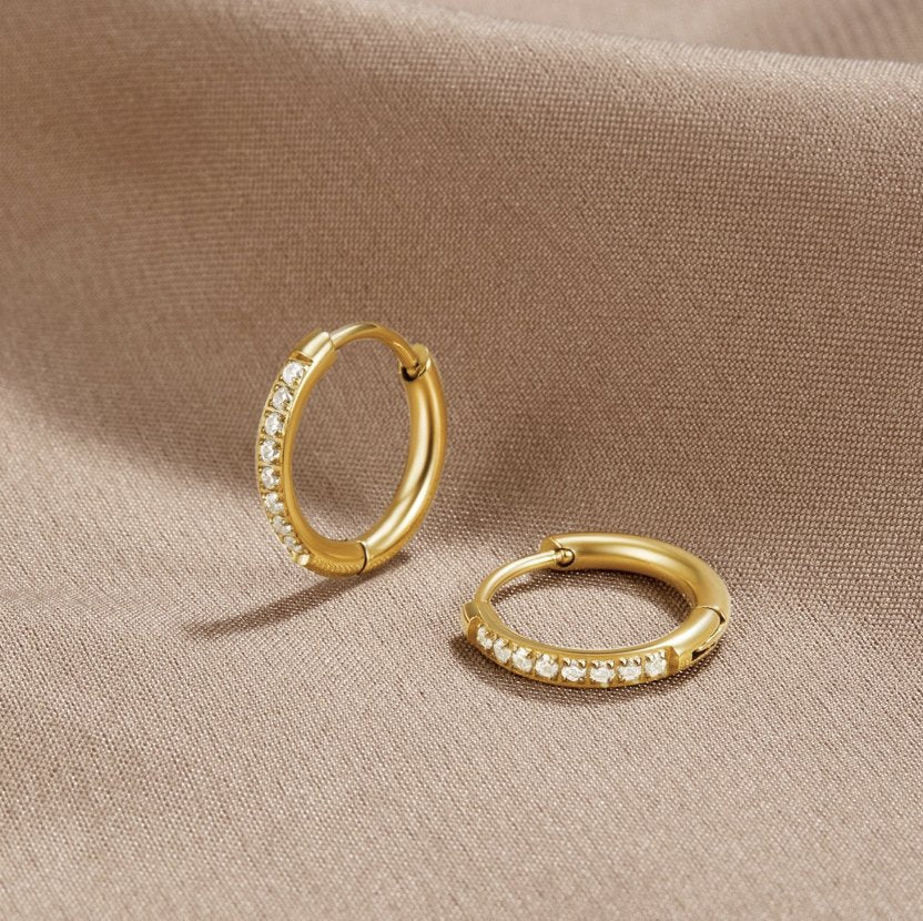 | BOUCLES D’OREILLES CERCHIO ÉTERNITÉ