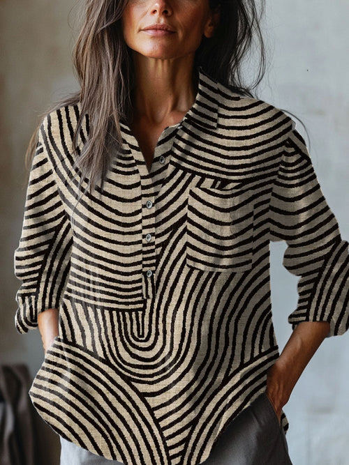 | Chemise Élégante a Motif Chloé
