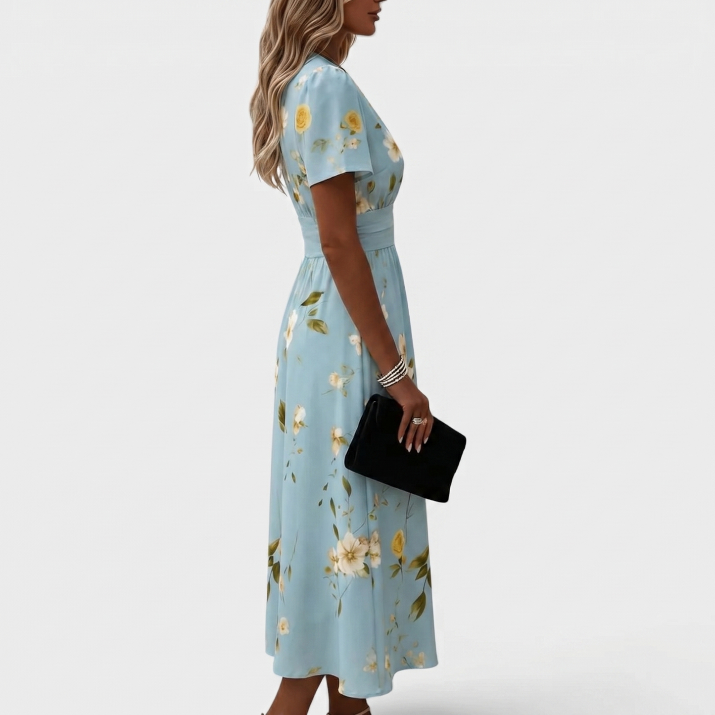 | Robe Élégante Florale Élina