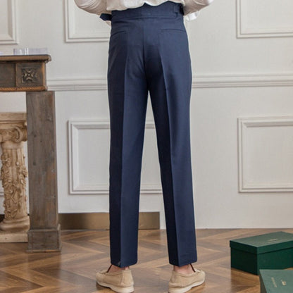 Pantalones de Negocios de Tiro Alto