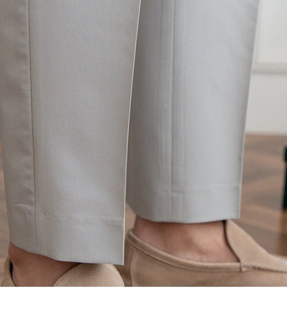 Pantalones de Negocios de Tiro Alto