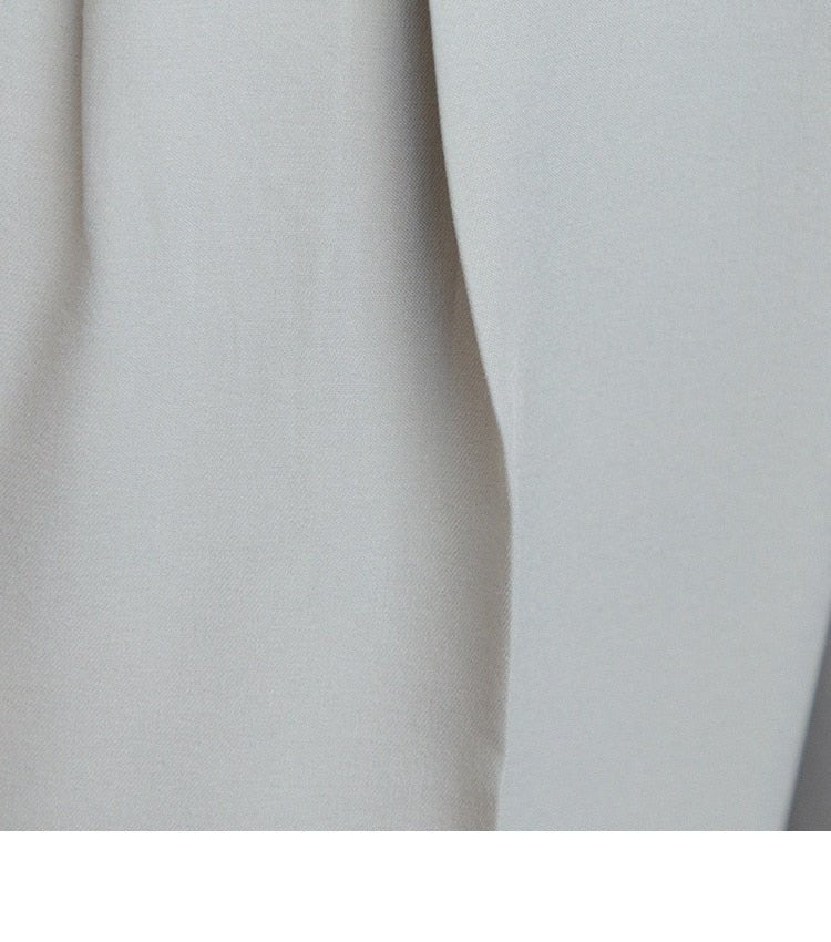 Pantalones de Negocios de Tiro Alto