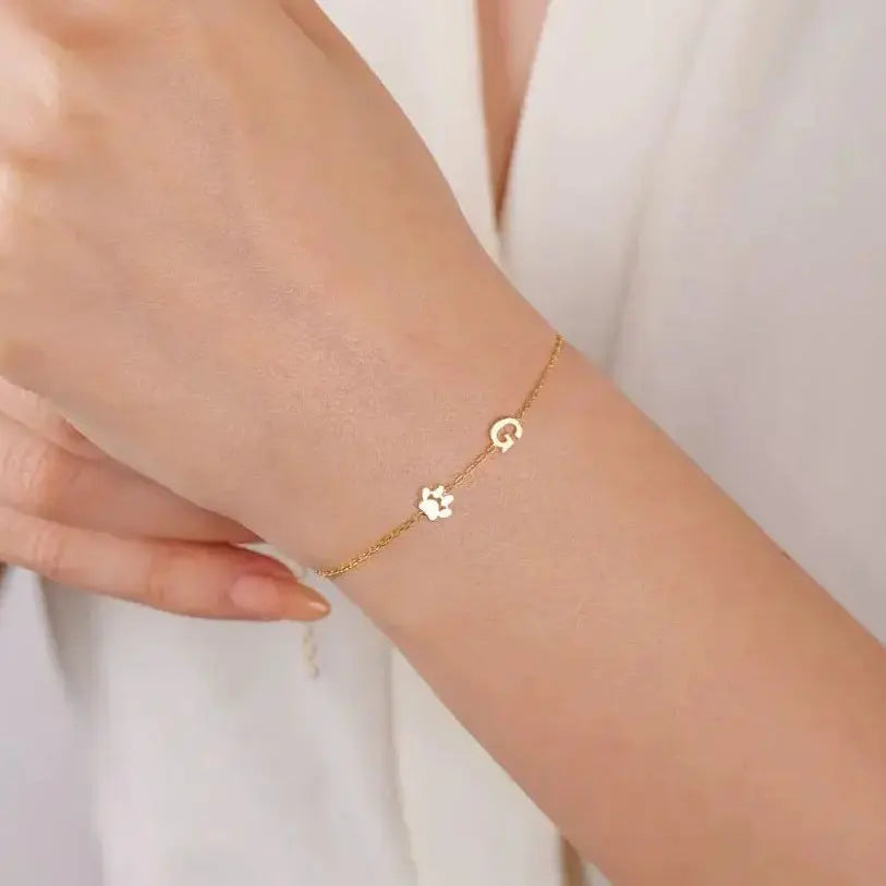 Pulsera de Inicial Horizontal Personalizada