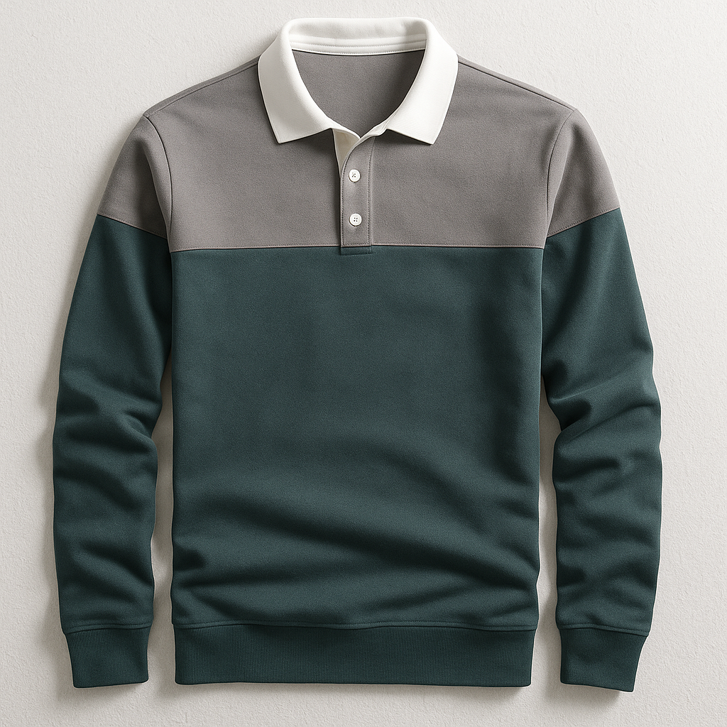 | POLO DE LUXE À MANCHES LONGUES