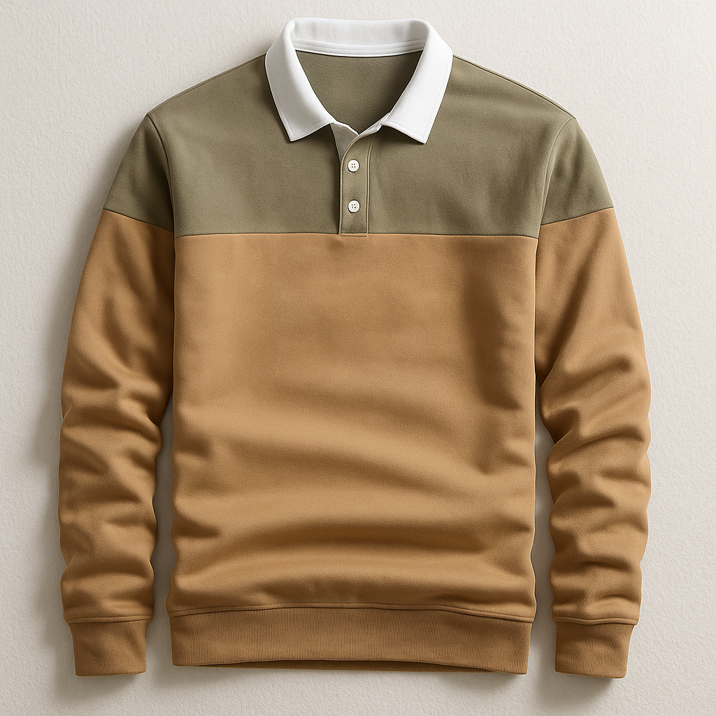 | POLO DE LUXE À MANCHES LONGUES