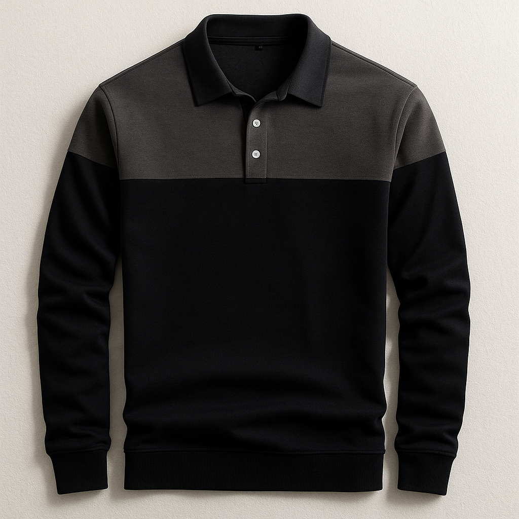 | POLO DE LUXE À MANCHES LONGUES