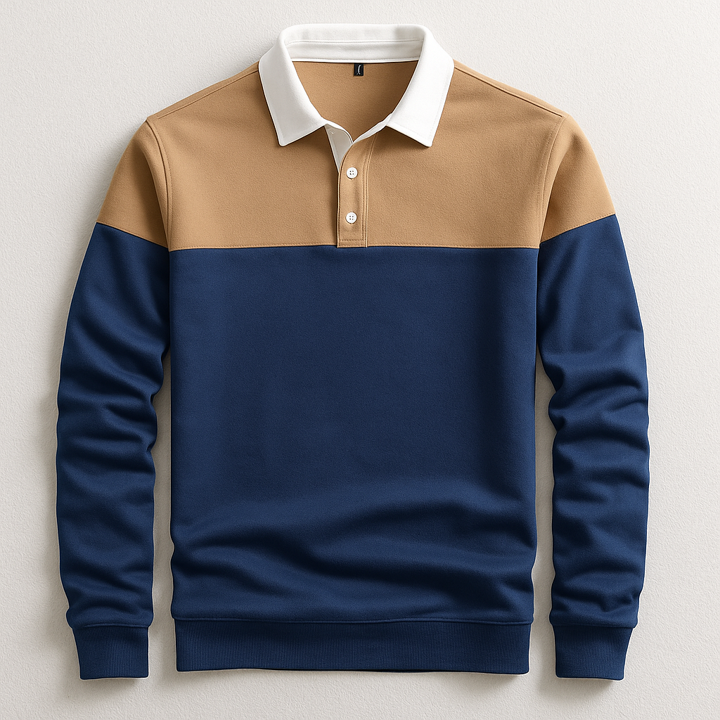 | POLO DE LUXE À MANCHES LONGUES