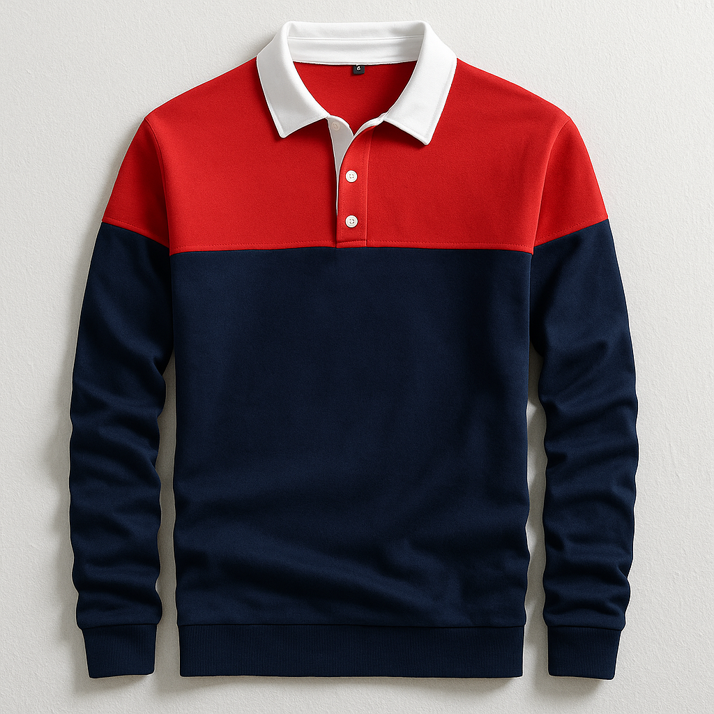 | POLO DE LUXE À MANCHES LONGUES