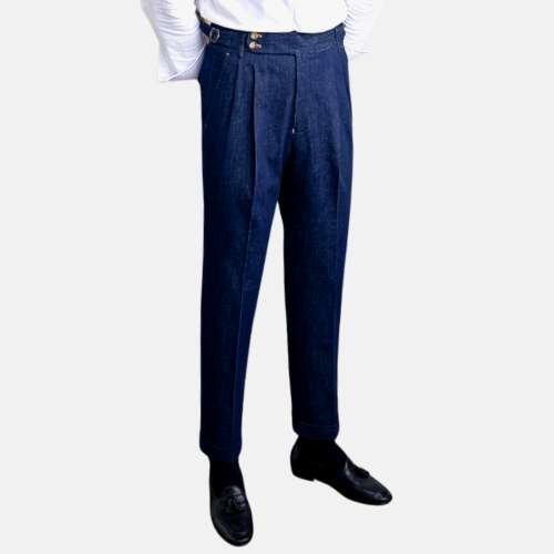 Pantalones Italianos Azules