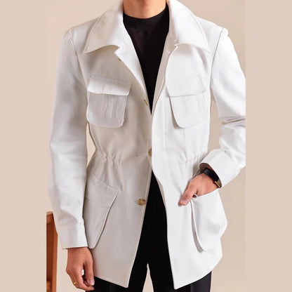 Chaqueta Old Money de Algodón Italiana