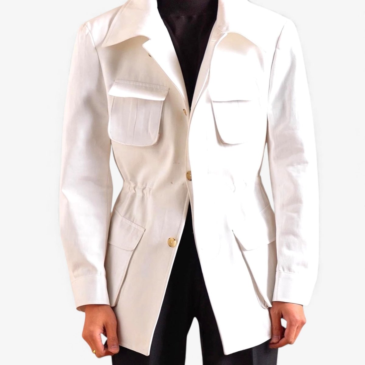 Chaqueta Old Money de Algodón Italiana