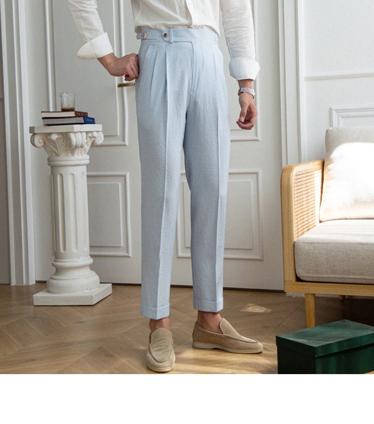 Pantalones Old Money Estilo Italiano