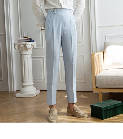Pantalones Old Money Estilo Italiano
