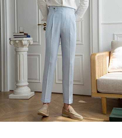Pantalones Old Money Estilo Italiano