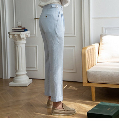 Pantalones Old Money Estilo Italiano