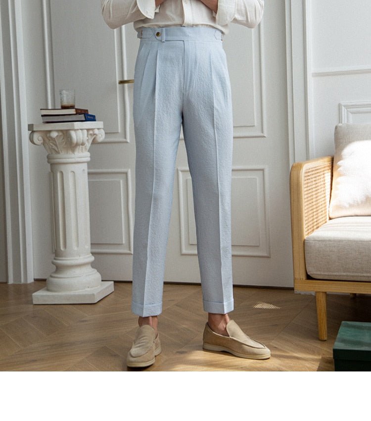 Pantalones Old Money Estilo Italiano