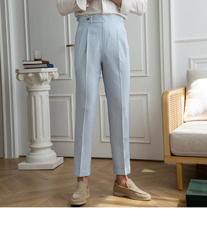 Pantalones Old Money Estilo Italiano
