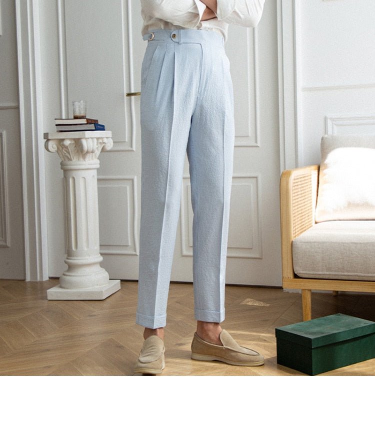 Pantalones Old Money Estilo Italiano
