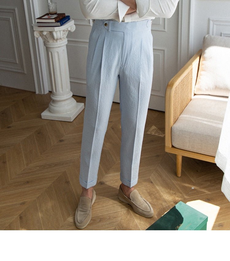 Pantalones Old Money Estilo Italiano