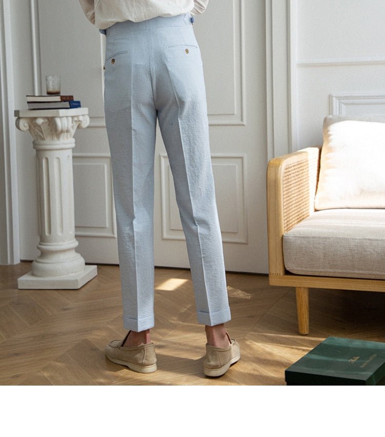 Pantalones Old Money Estilo Italiano