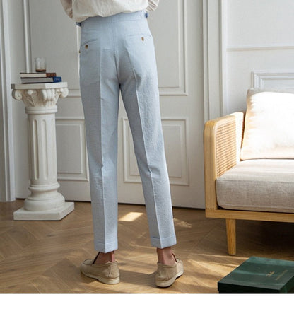 Pantalones Old Money Estilo Italiano