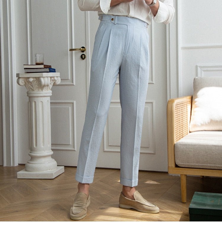 Pantalones Old Money Estilo Italiano