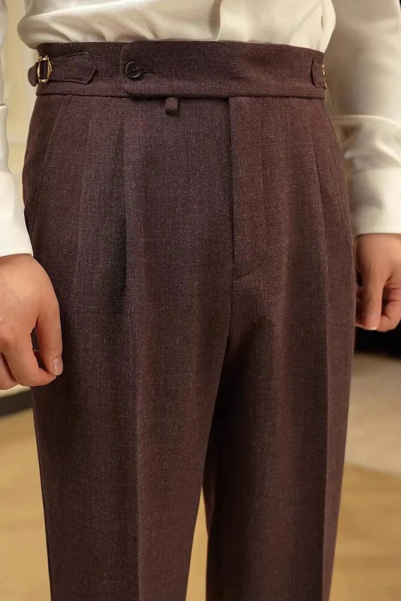 Pantalones Casuales de Negocios Estilo Italiano