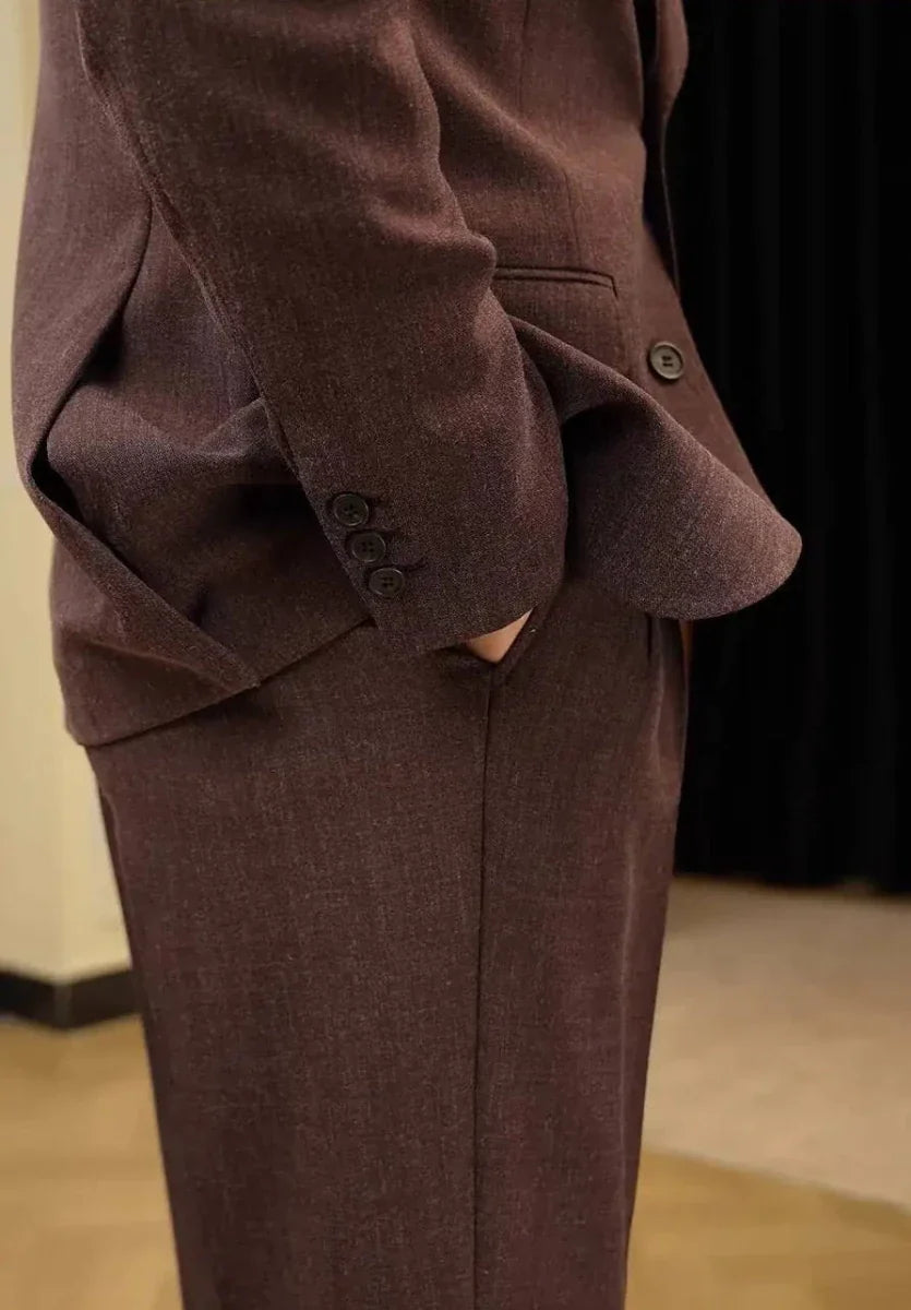 Pantalones Casuales de Negocios Estilo Italiano