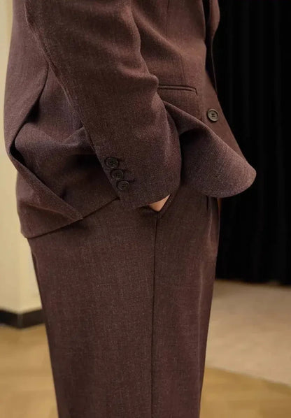 Pantalones Casuales de Negocios Estilo Italiano