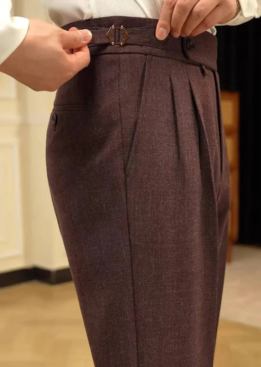 Pantalones Casuales de Negocios Estilo Italiano