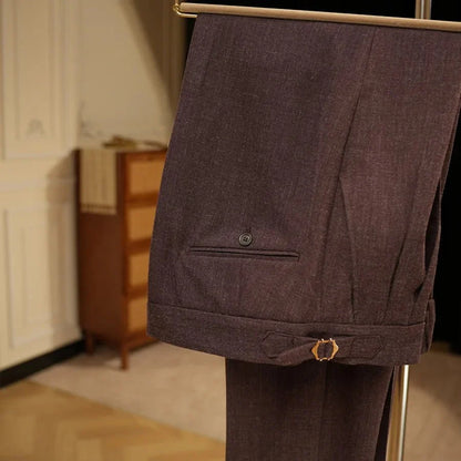 Pantalones Casuales de Negocios Estilo Italiano