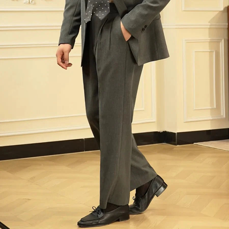 Pantalones Casuales de Negocios Estilo Italiano
