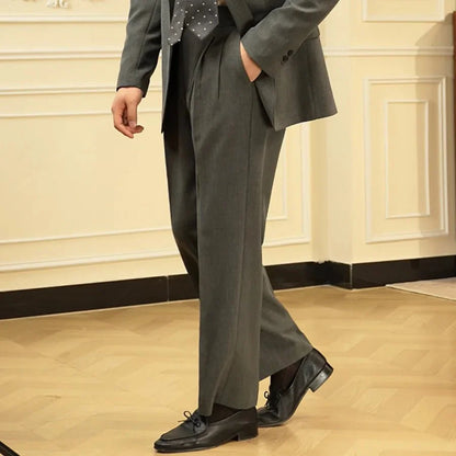 Pantalones Casuales de Negocios Estilo Italiano