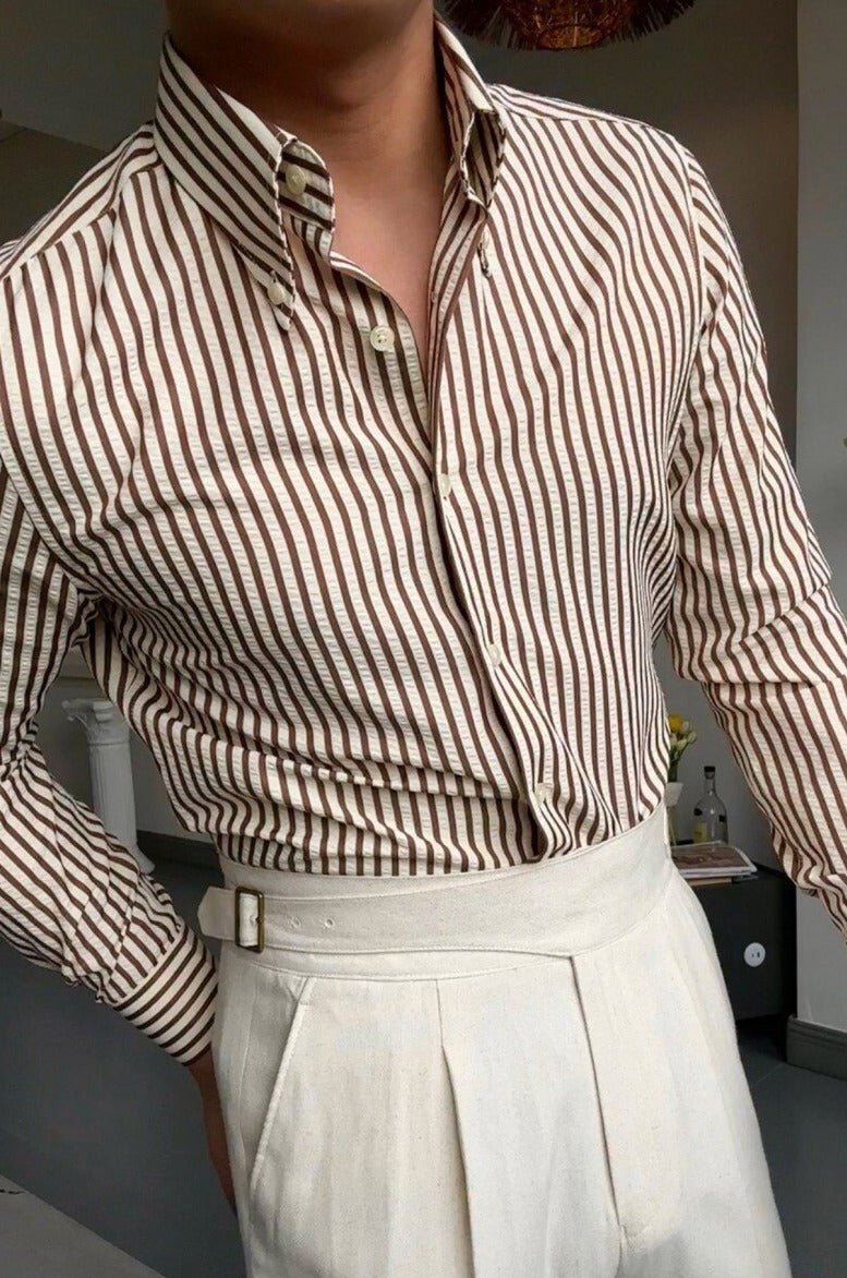 Camisa Italiana a Rayas