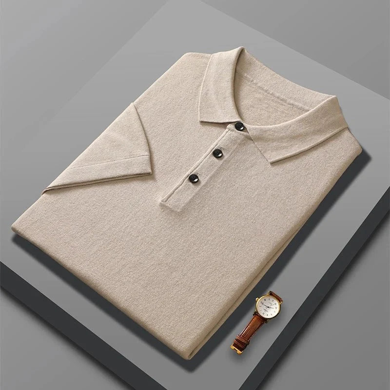 Polo de Punto de Lana para Hombre