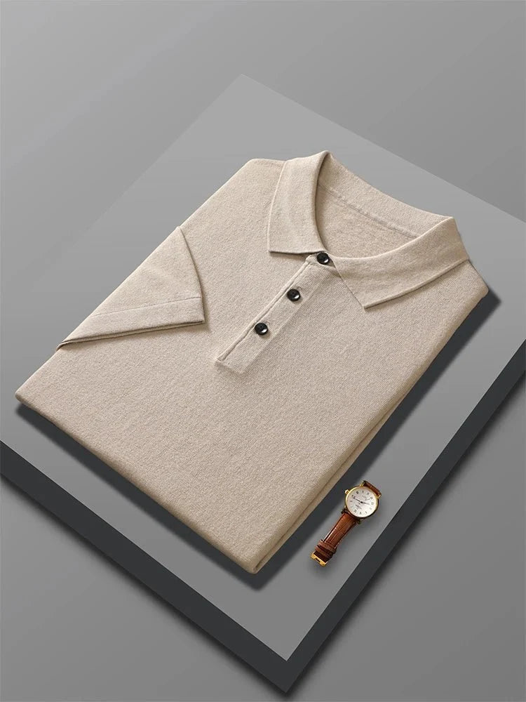 Polo de Punto de Lana para Hombre