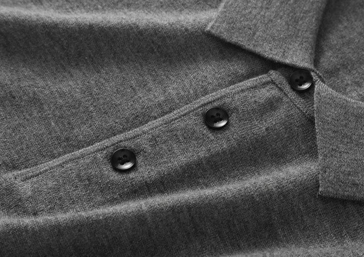 Polo de Punto de Lana para Hombre