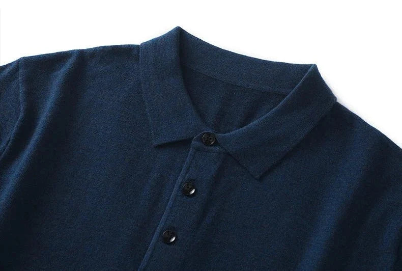 Polo de Punto de Lana para Hombre