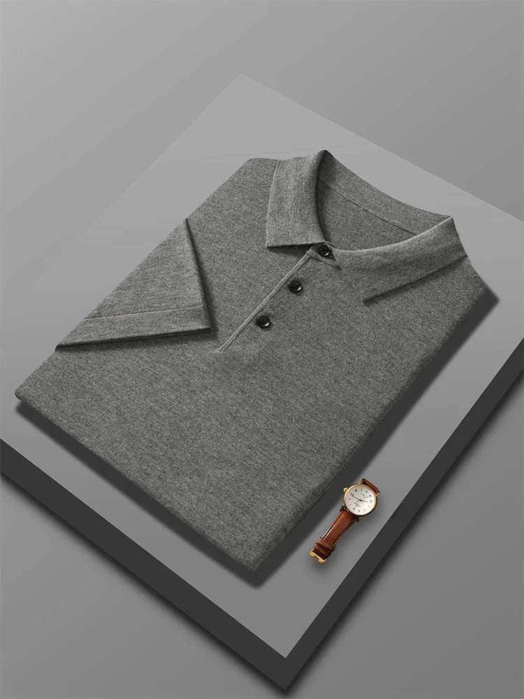 Polo de Punto de Lana para Hombre