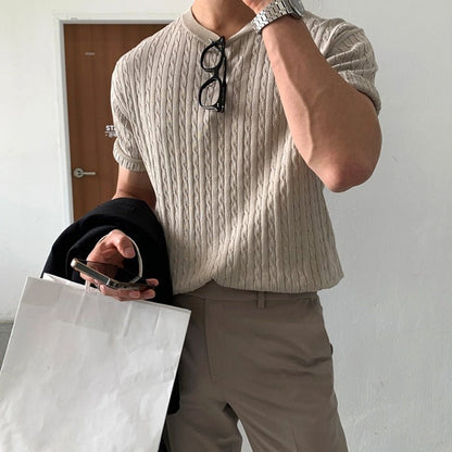 Camiseta Old Money Estilo Coreano