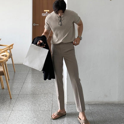 Camiseta Old Money Estilo Coreano