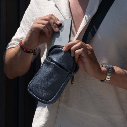 Bolso Sling de Viaje | Piel