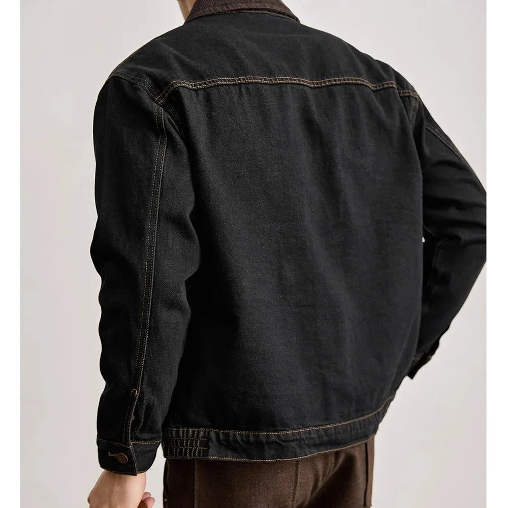Chaqueta Vaquera Casual Estilo Americano Leo