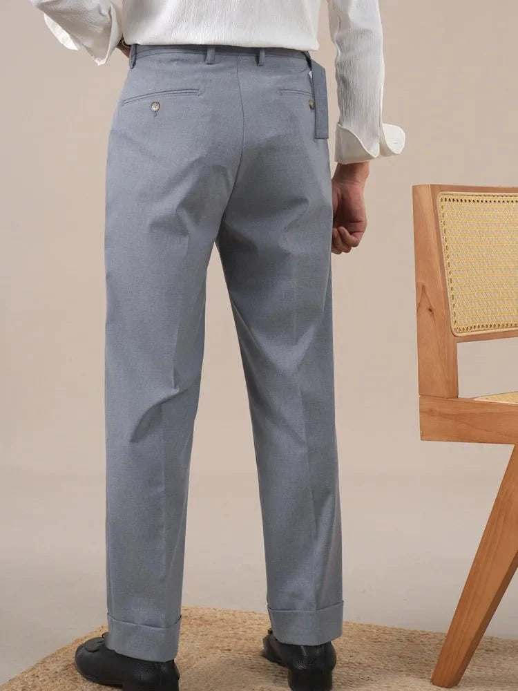 Pantalones de Negocios Pierna Completa Leo