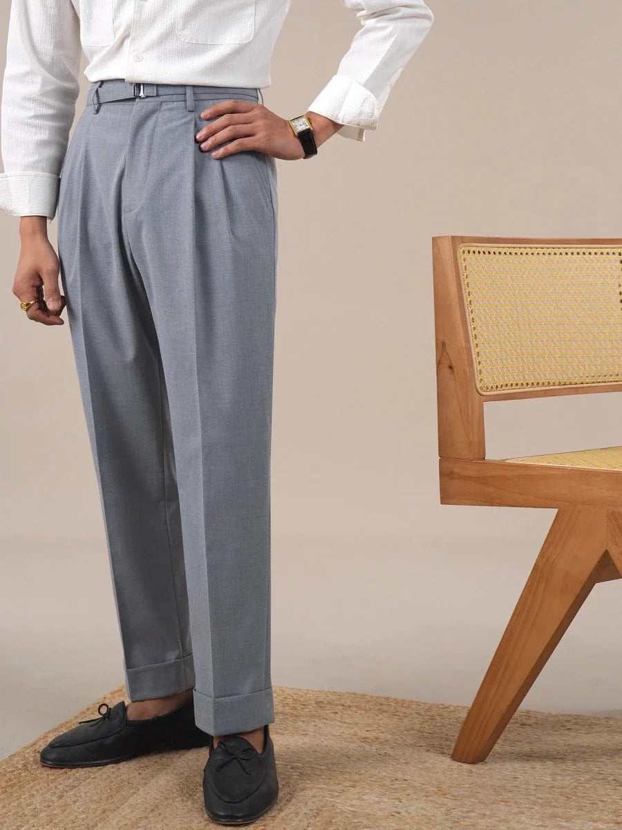 Pantalones de Negocios Pierna Completa Leo