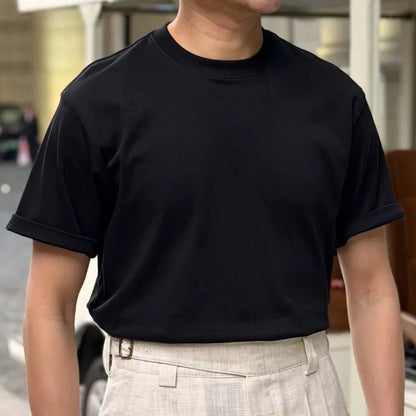 Camiseta Stretch con Cuello Redondo para Hombre