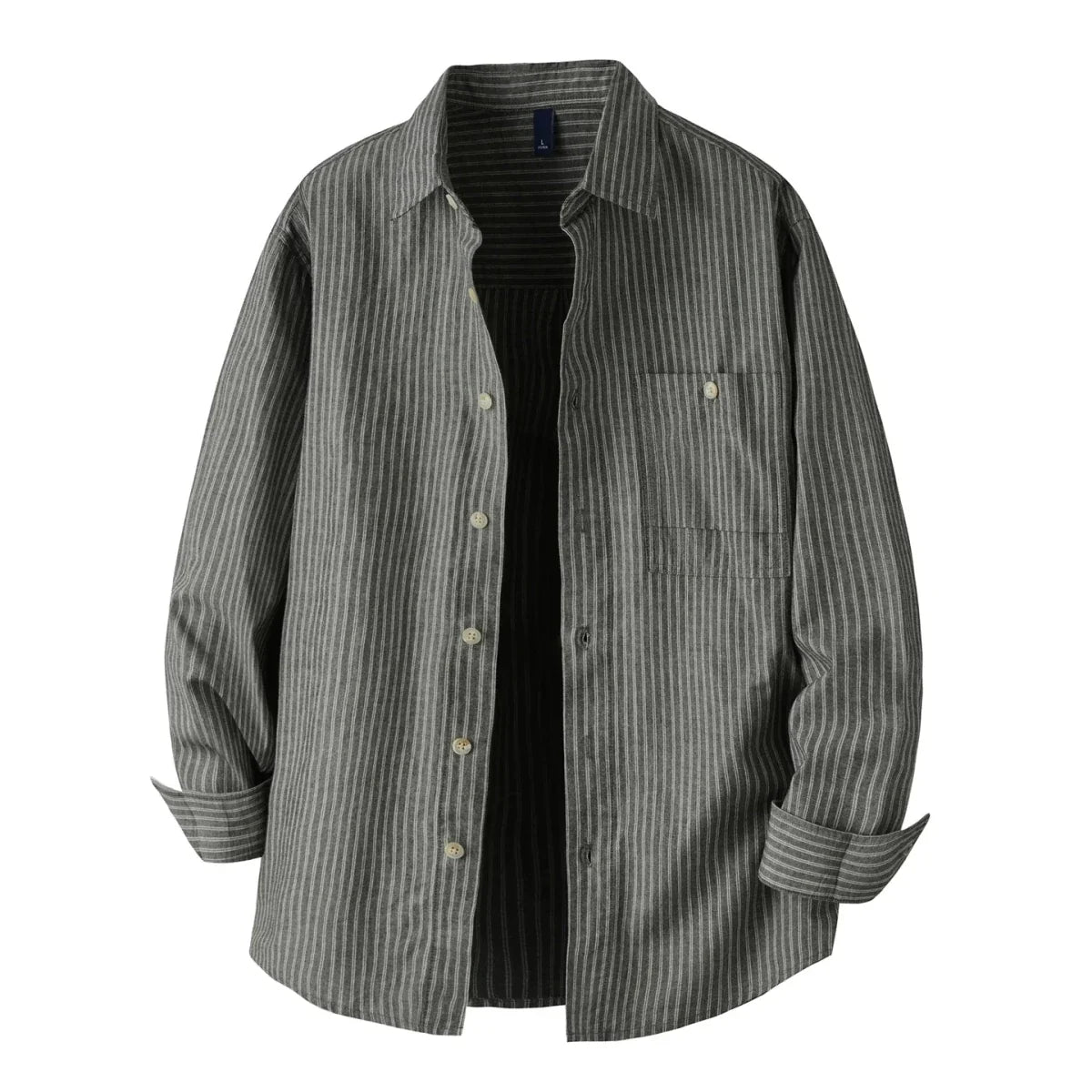 Camisa a Rayas Estilo Old Money Leo